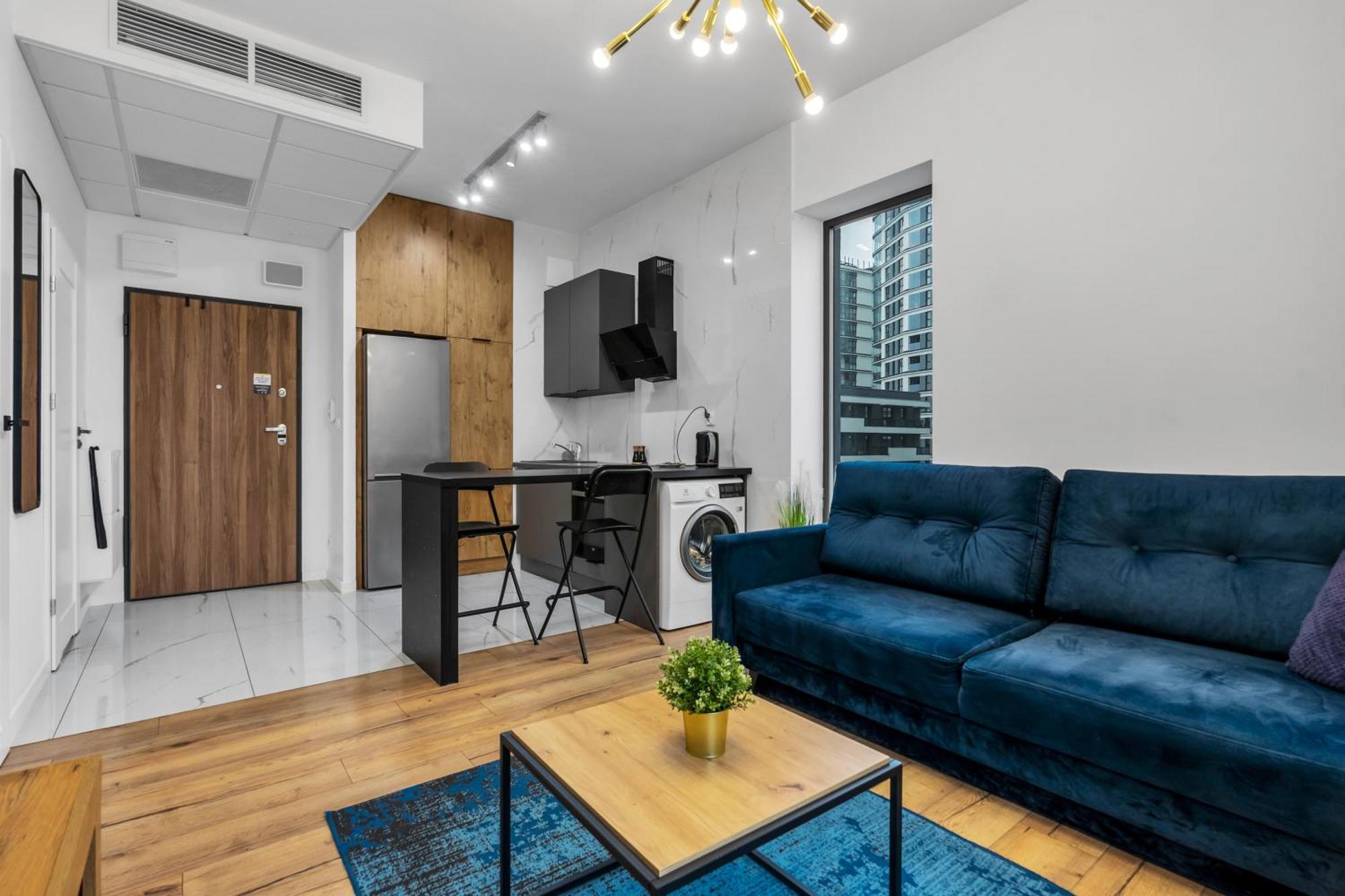 Warsaw Business Apartments - Air Conditioning, 10Th Floor, City View, Balcony - By Rentujemy Eksteriør billede